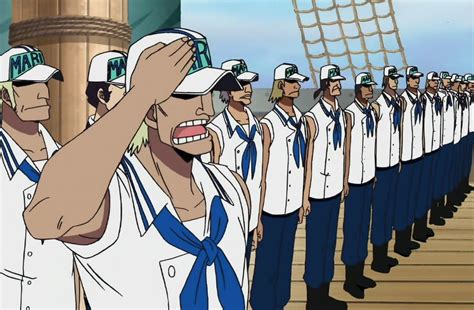 One piece wiki marines - The Hot Wind Marines (literally meaning "Hot Wind Unit") is a Marine unit that appeared in the anime-only G-8 Arc. They are the 55th Unit of the G-8 branch. As part of their style of combat, this group sings according to the "wind of their souls". Most of them also appear to be sweating profusely because of their hot-blooded, pumped up temperament. They are …